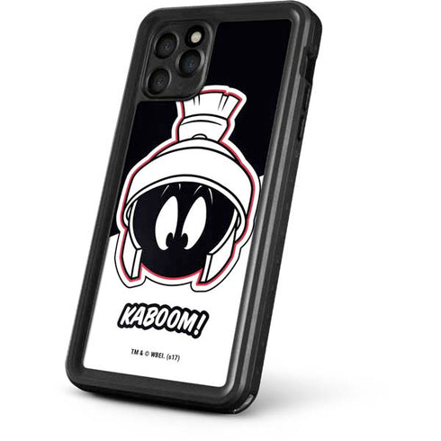 Looney Tunes Retro Marvin The Martian iPhone 11 Pro Max Waterproof Case