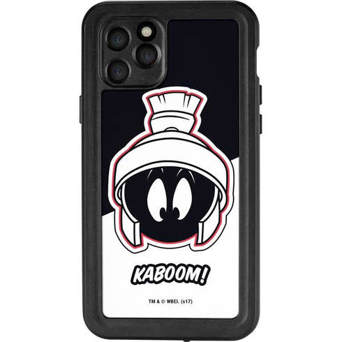 Looney Tunes Retro Marvin The Martian iPhone 11 Pro Waterproof Case