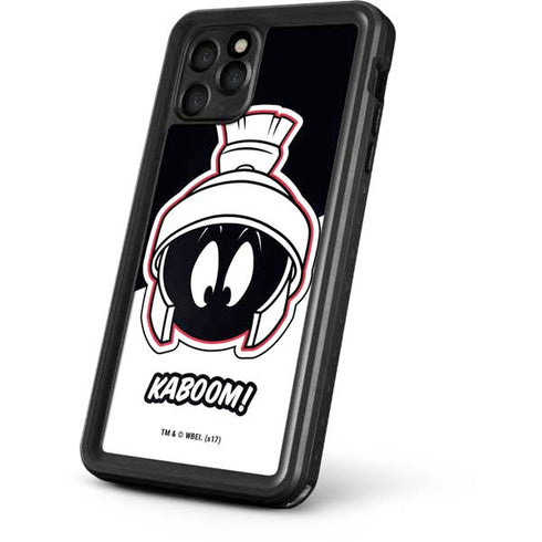 Looney Tunes Retro Marvin The Martian iPhone 11 Pro Waterproof Case