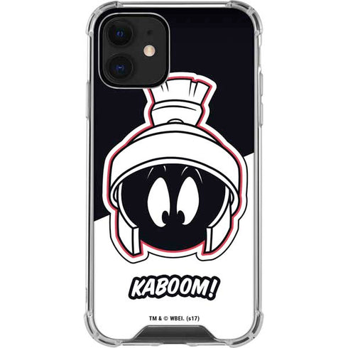 Looney Tunes Retro Marvin The Martian iPhone 12 Clear Case