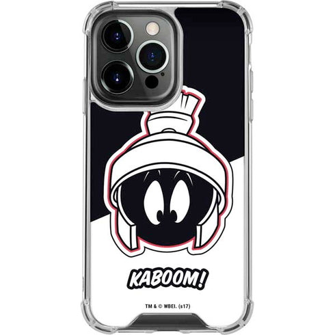 Looney Tunes Retro Marvin The Martian iPhone 13 Pro Clear Case