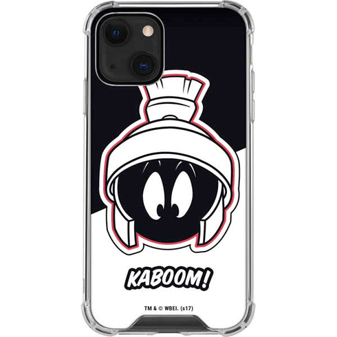 Looney Tunes Retro Marvin The Martian iPhone 14 Clear Case