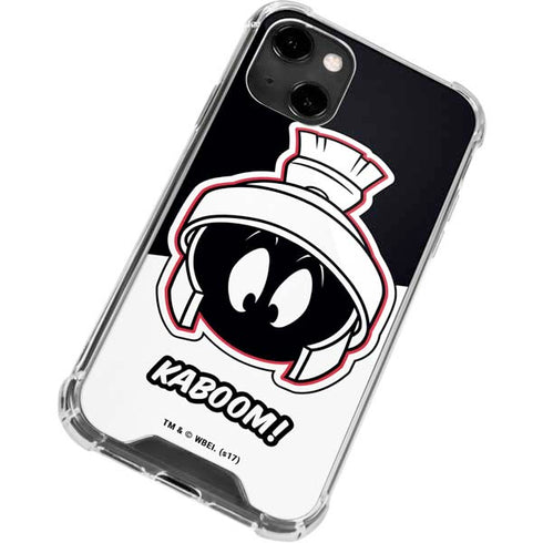 Looney Tunes Retro Marvin The Martian iPhone 14 Clear Case