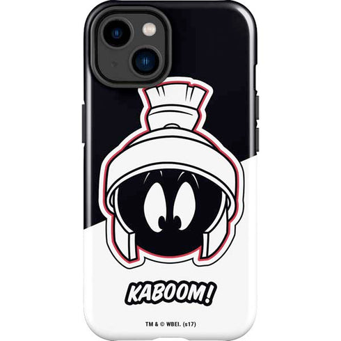 Looney Tunes Retro Marvin The Martian iPhone 15 Plus Impact Case