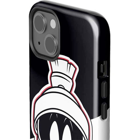 Looney Tunes Retro Marvin The Martian iPhone 15 Plus Impact Case