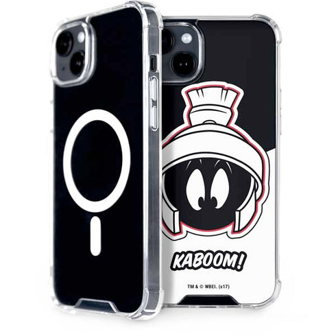 Looney Tunes Retro Marvin The Martian iPhone 15 MagSafe Case