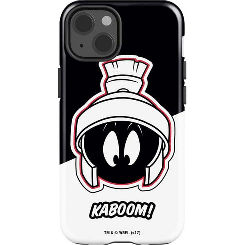 Looney Tunes Retro Marvin The Martian iPhone 15 Impact Case