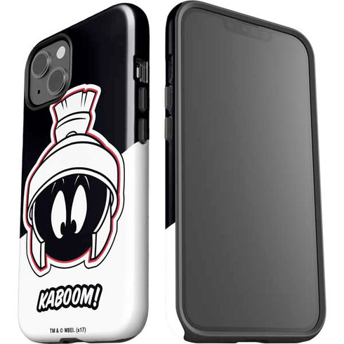 Looney Tunes Retro Marvin The Martian iPhone 15 Impact Case