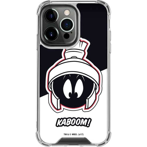 Looney Tunes Retro Marvin The Martian iPhone 14 Pro Clear Case