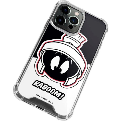 Looney Tunes Retro Marvin The Martian iPhone 14 Pro Clear Case