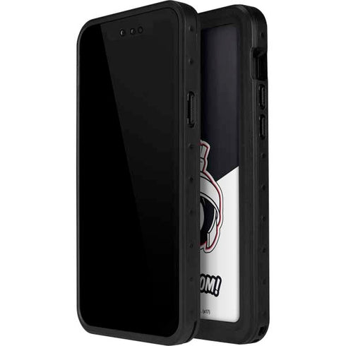Looney Tunes Retro Marvin The Martian iPhone 15 Plus Waterproof Case