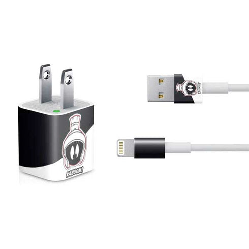 Looney Tunes Retro Marvin The Martian iPhone Charger (5W USB) Skin