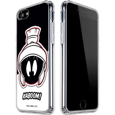 Looney Tunes Retro Marvin The Martian iPhone SE (2nd & 3rd Gen) Clear Case
