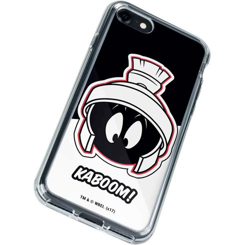 Looney Tunes Retro Marvin The Martian iPhone SE (2nd & 3rd Gen) Clear Case