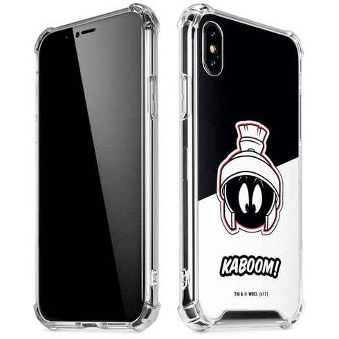 Looney Tunes Retro Marvin The Martian iPhone XS Max Clear Case