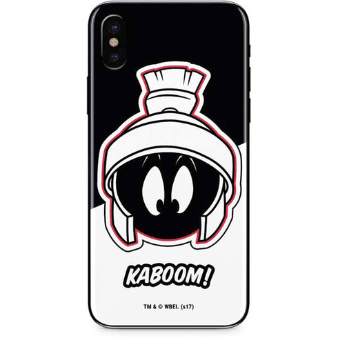 Looney Tunes Retro Marvin The Martian iPhone XS Skin