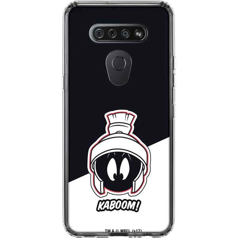 Looney Tunes Retro Marvin The Martian LG K51/Q51 Clear Case