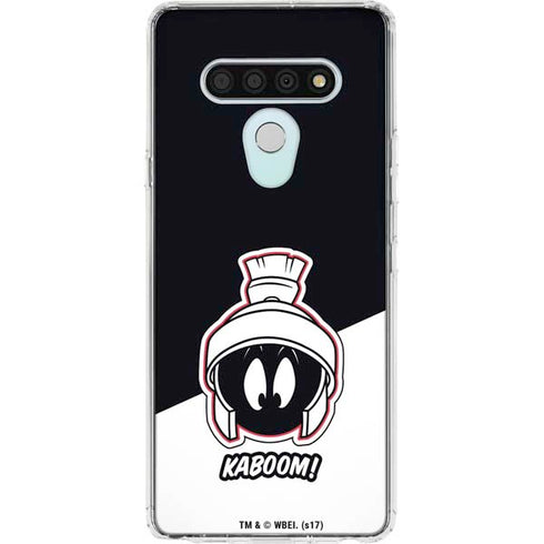 Looney Tunes Retro Marvin The Martian LG Stylo 6 Clear Case