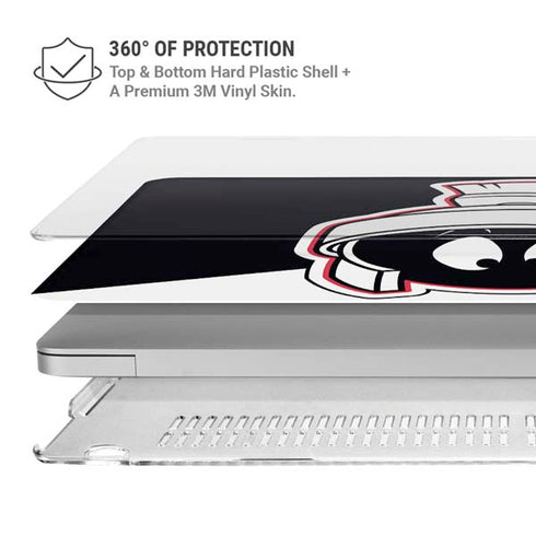 Looney Tunes Retro Marvin The Martian MacBook Air 15in (2023-2025) Case plus Skin