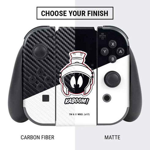 Looney Tunes Retro Marvin The Martian Nintendo Switch Bundle Skin