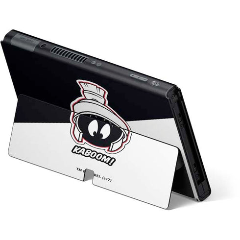 Looney Tunes Retro Marvin The Martian Nintendo Switch OLED (2021) Skin