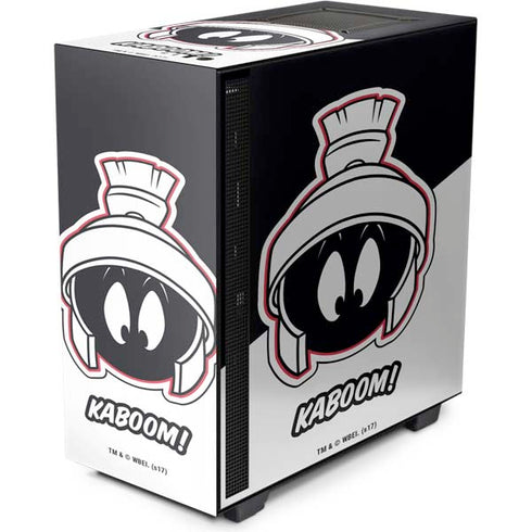Looney Tunes Retro Marvin The Martian NZXT H510 Compact ATX Mid-Tower Case Skin