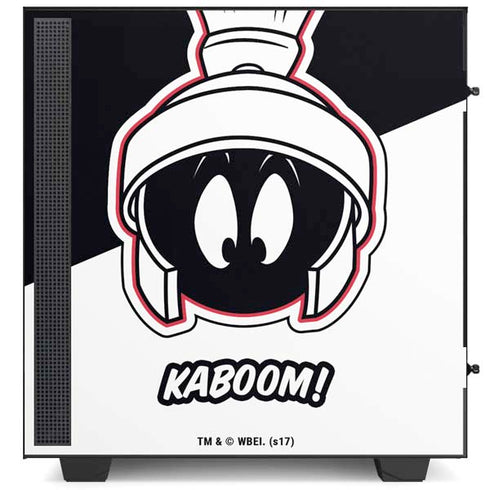 Looney Tunes Retro Marvin The Martian NZXT H510 Compact ATX Mid-Tower Case Skin
