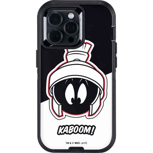 Looney Tunes Retro Marvin The Martian Otterbox Defender iPhone Skin
