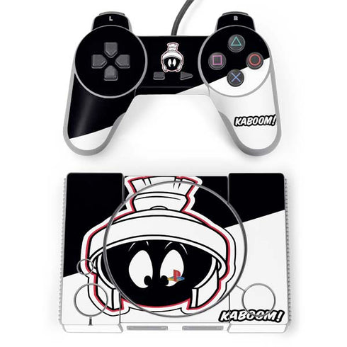 Looney Tunes Retro Marvin The Martian PlayStation Classic Bundle Skin