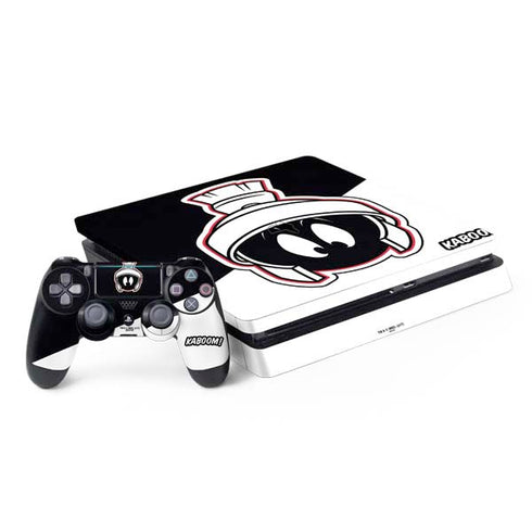 Looney Tunes Retro Marvin The Martian PS4 Slim Bundle Skin