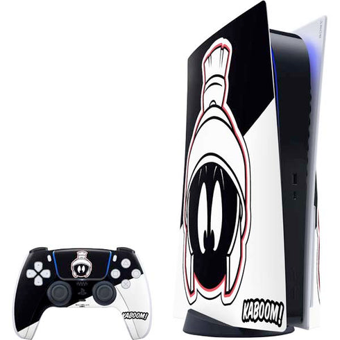 Looney Tunes Retro Marvin The Martian PS5 Bundle Skin