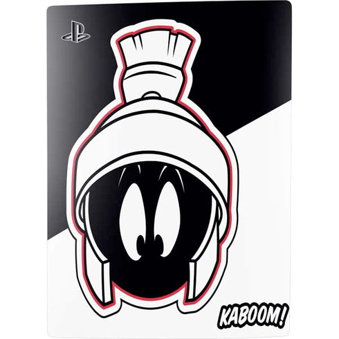 Looney Tunes Retro Marvin The Martian PS5 Console Skin