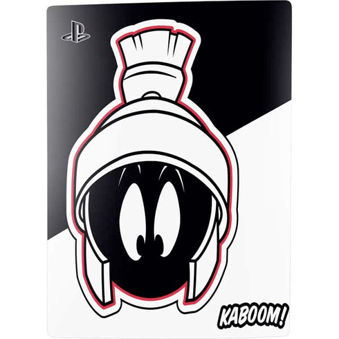 Looney Tunes Retro Marvin The Martian PS5 Digital Edition Console Skin