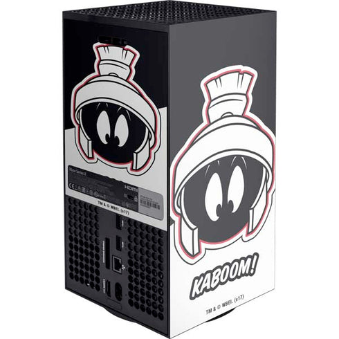 Looney Tunes Retro Marvin The Martian Xbox Series X Console Skin