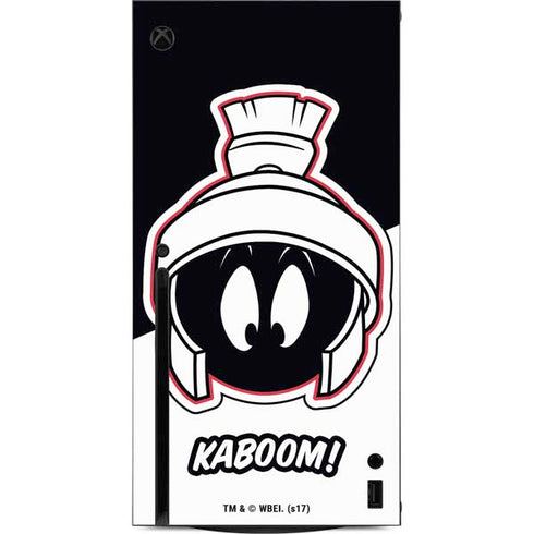 Looney Tunes Retro Marvin The Martian Xbox Series X Console Skin
