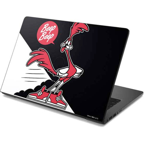 Looney Tunes Retro Road Runner Dell Chromebook Skin