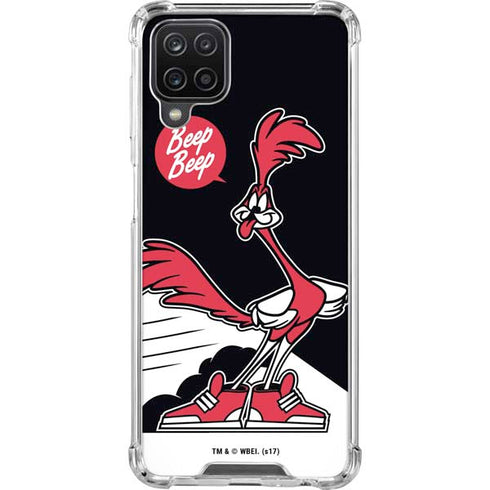 Looney Tunes Retro Road Runner Galaxy A12 Clear Case
