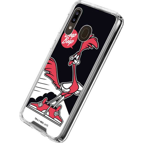 Looney Tunes Retro Road Runner Galaxy A30 Clear Case