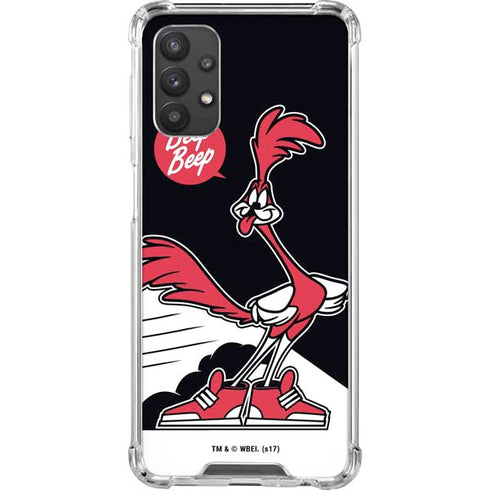 Looney Tunes Retro Road Runner Galaxy A32 5G Clear Case