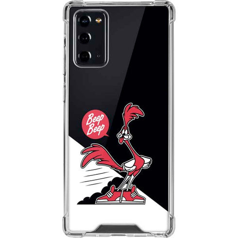 Looney Tunes Retro Road Runner Galaxy Note20 5G Clear Case