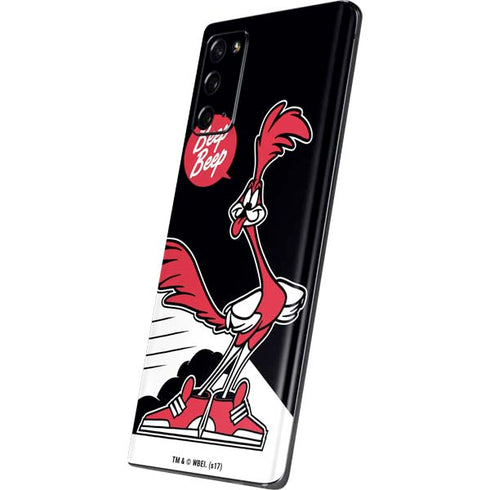 Looney Tunes Retro Road Runner Galaxy Note20 5G Skin