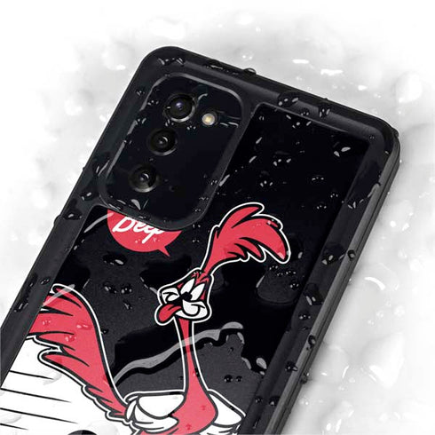 Looney Tunes Retro Road Runner Galaxy Note20 5G Waterproof Case
