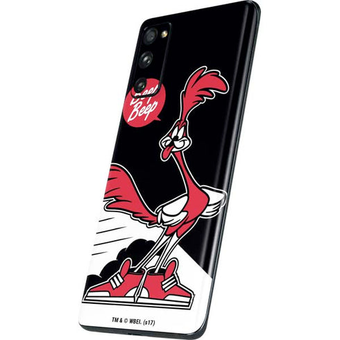 Looney Tunes Retro Road Runner Galaxy S20 Fan Edition Skin