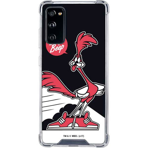 Looney Tunes Retro Road Runner Galaxy S20 FE Clear Case