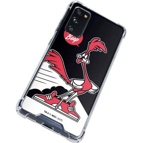 Looney Tunes Retro Road Runner Galaxy S20 FE Clear Case