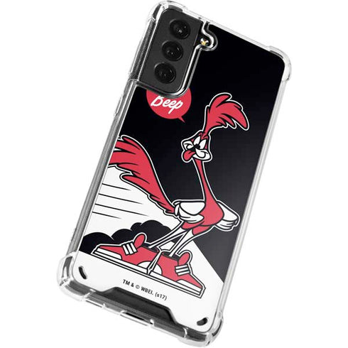 Looney Tunes Retro Road Runner Galaxy S21 Plus 5G Clear Case