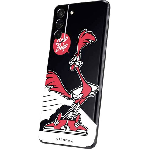 Looney Tunes Retro Road Runner Galaxy S21 Plus 5G Skin