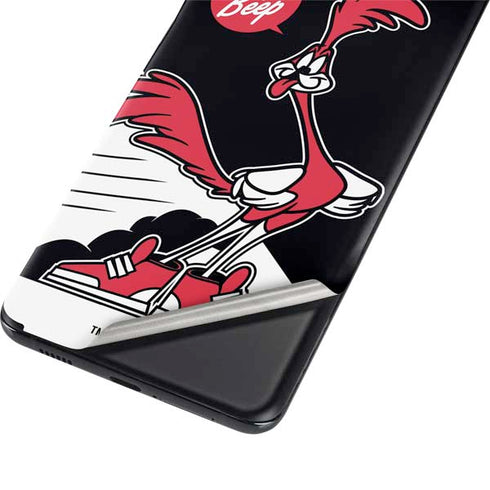 Looney Tunes Retro Road Runner Galaxy S21 Ultra 5G Skin