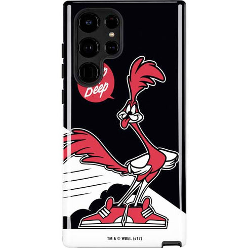 Looney Tunes Retro Road Runner Galaxy S22 Ultra Pro Case