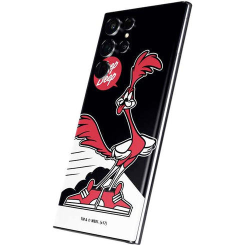 Looney Tunes Retro Road Runner Galaxy S22 Ultra Skin